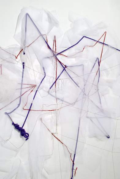 Installation #2 detail by Pamela Saturday 