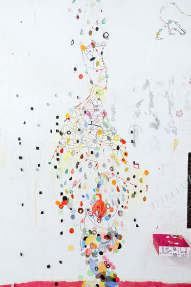 Installation Detail by Pamela Saturday 