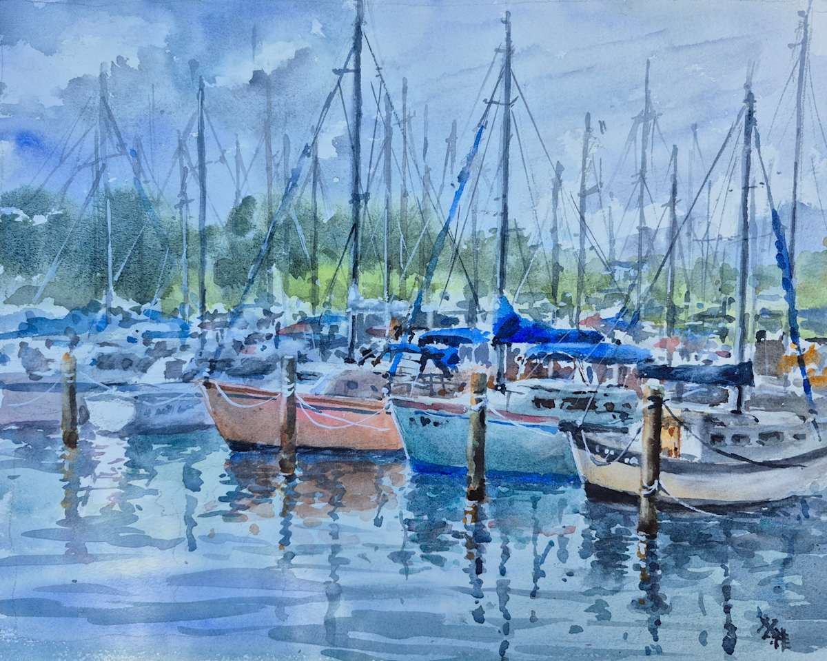 The Harbor by Vicky Zhou 