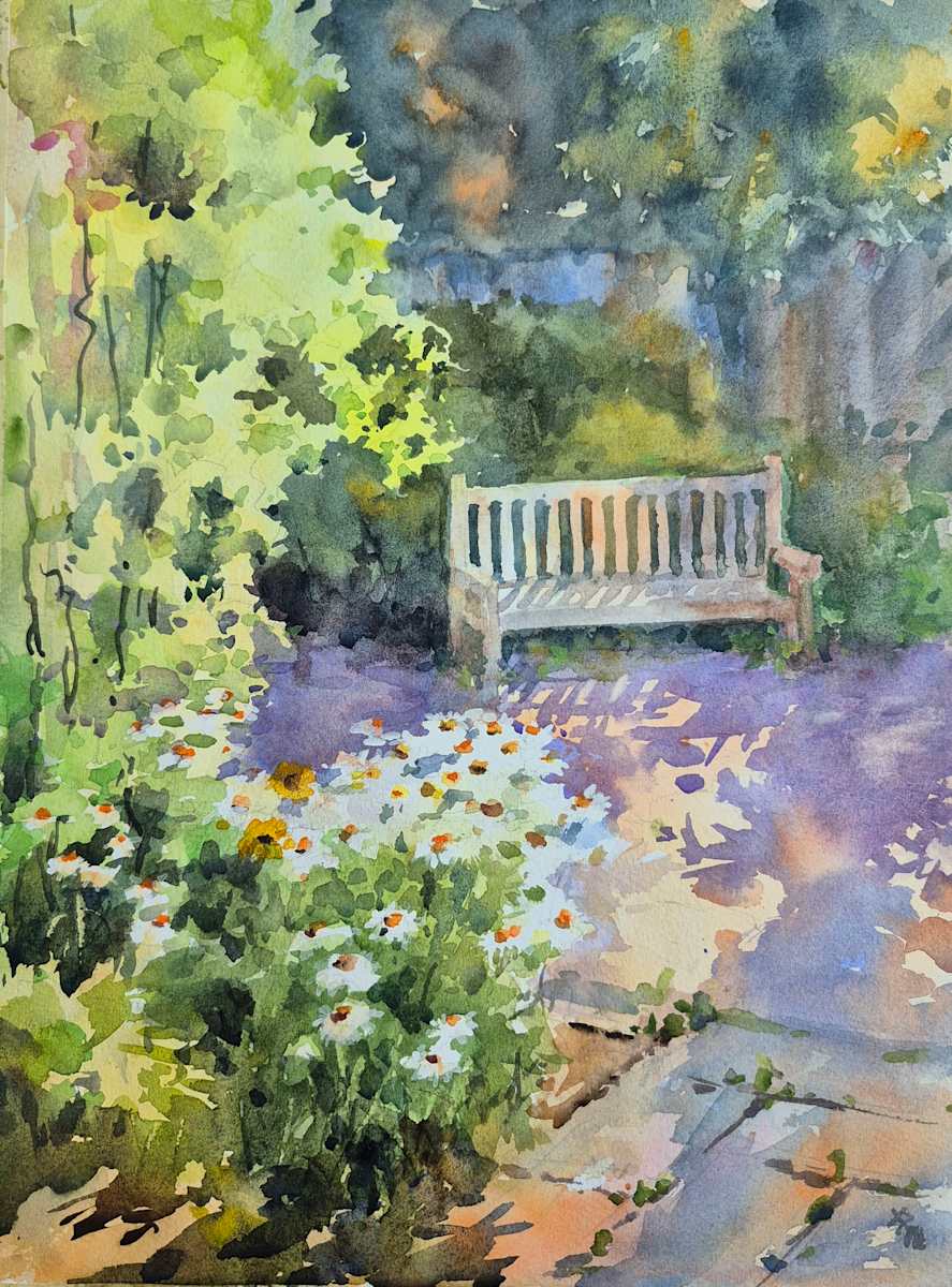 Garden Corner by Vicky Zhou 