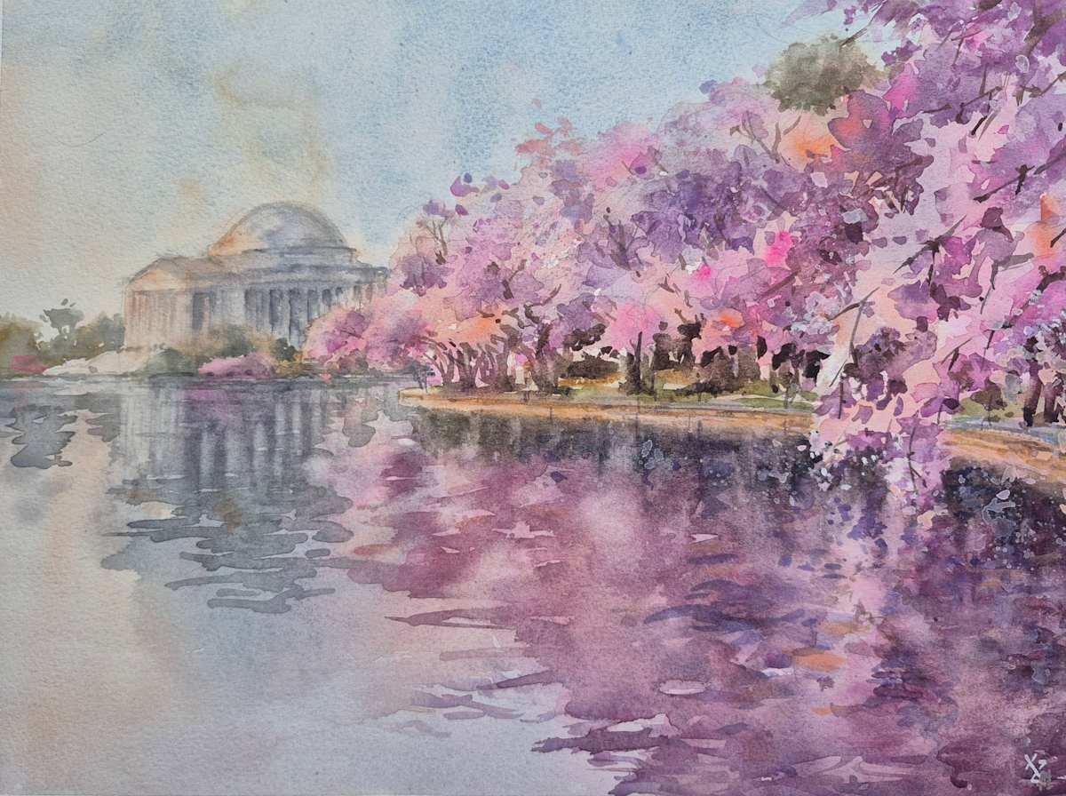 Tidal Basin by Vicky Zhou, Image 1.