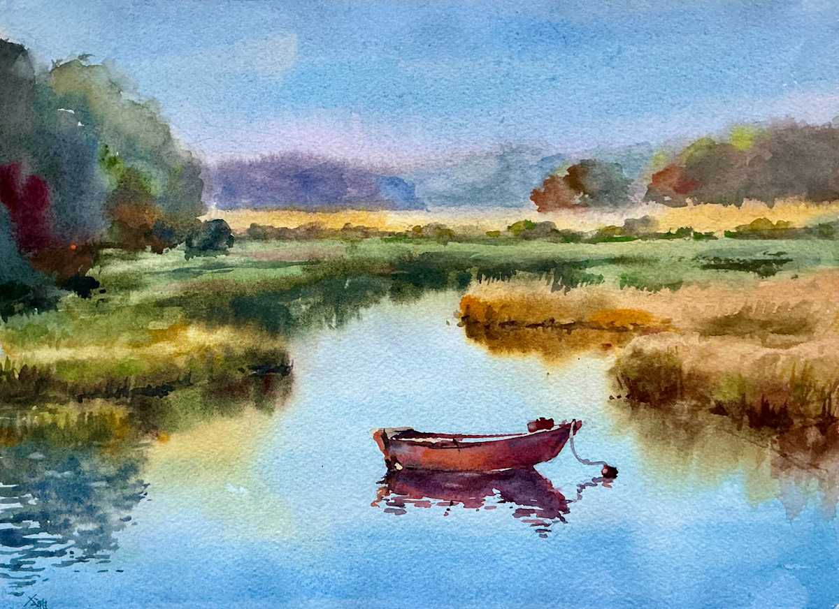 Salt marsh by Vicky Zhou 