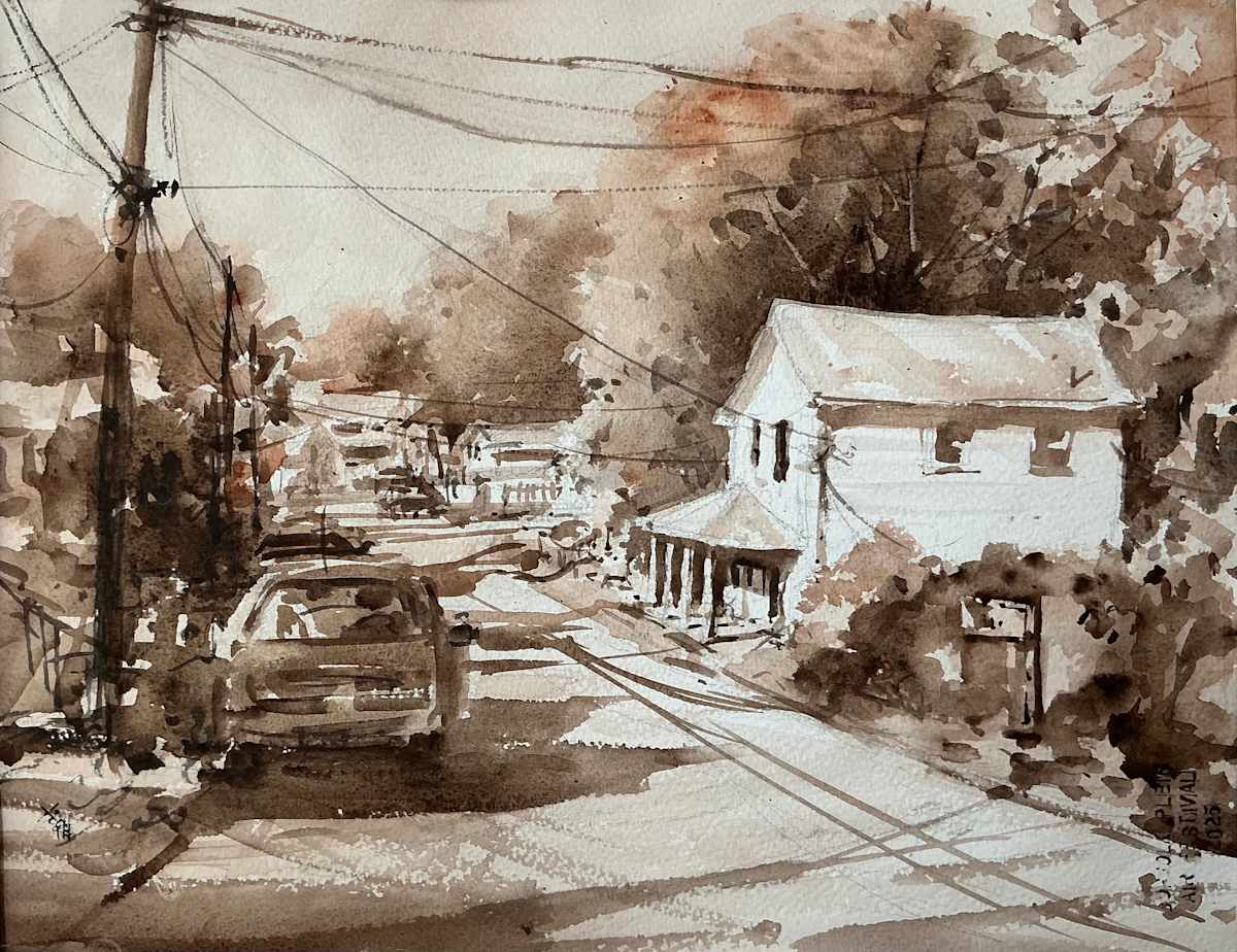 Quiet Street by Vicky Zhou 