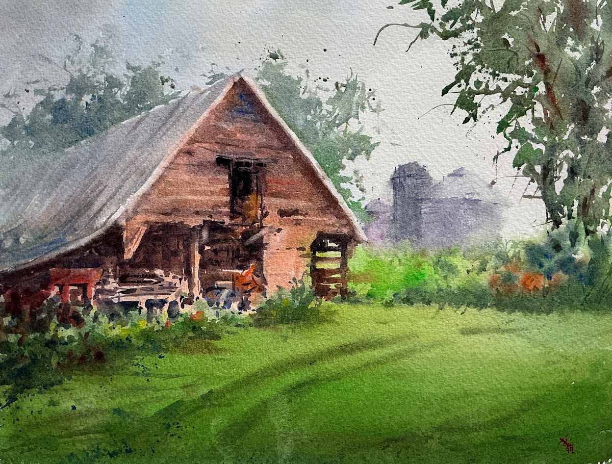 Old Barn by Vicky Zhou, Image 1.