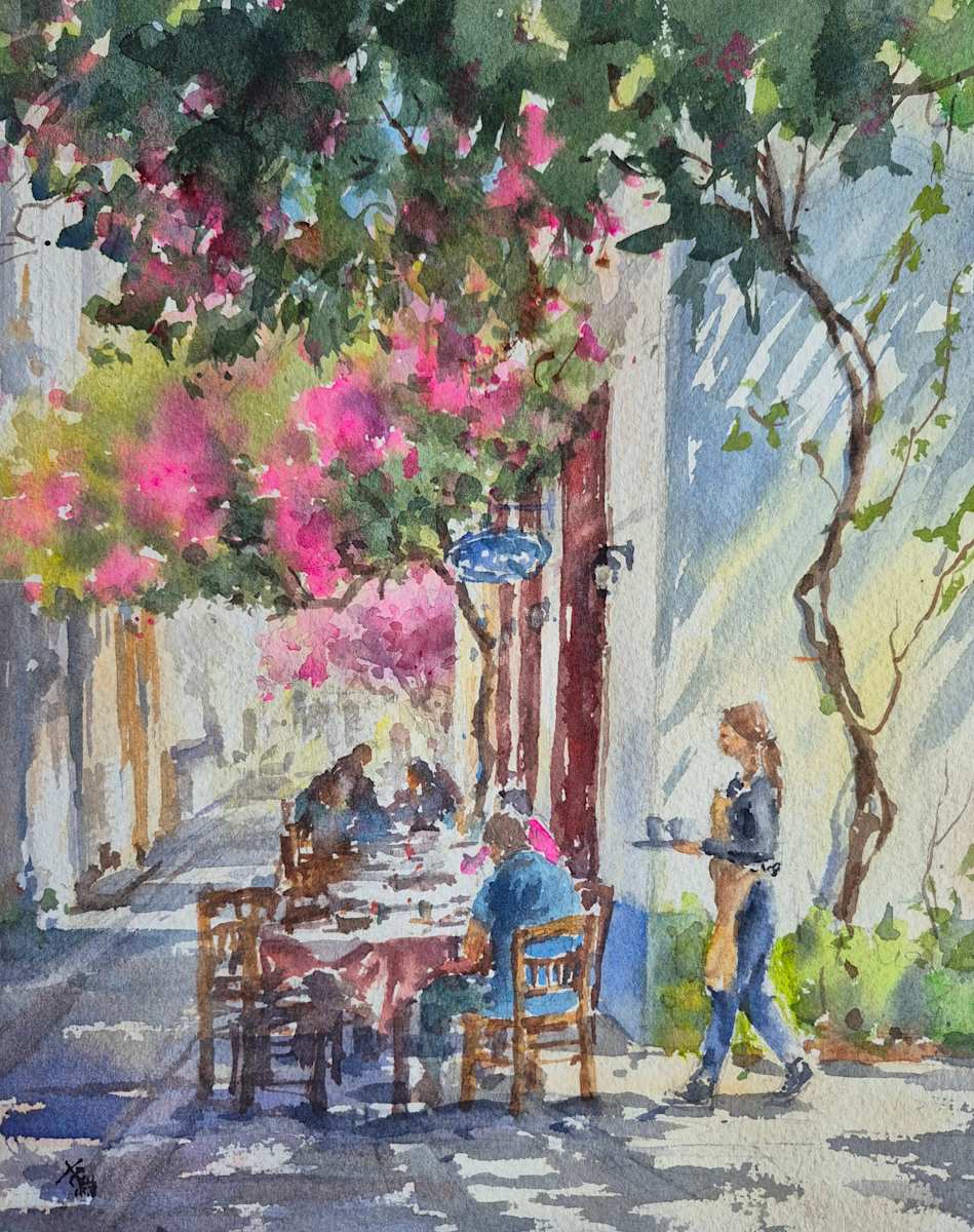 Lunch Break by Vicky Zhou 