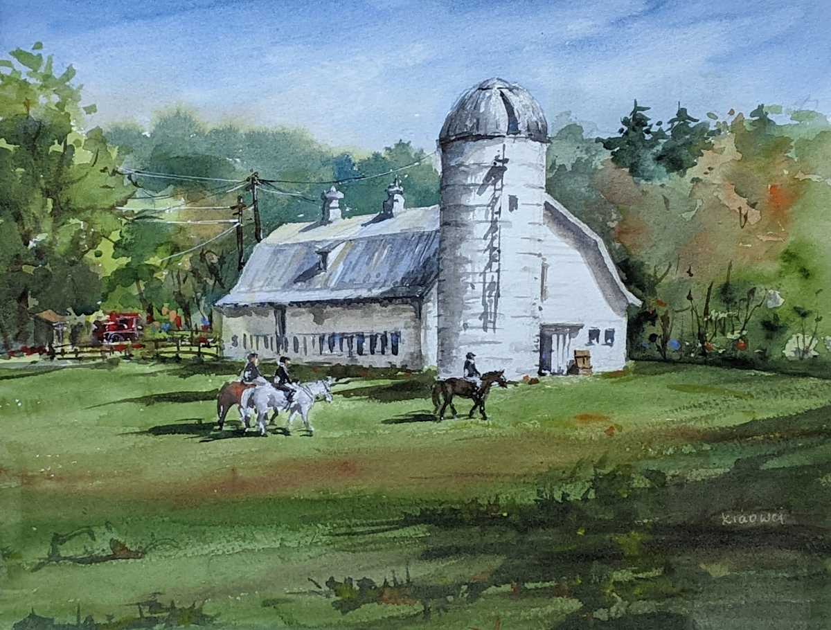 Horse Farm by Vicky Zhou 