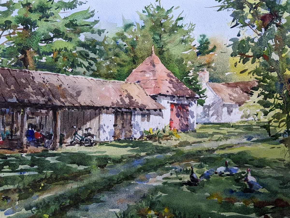 Dappled shadow by Vicky Zhou 