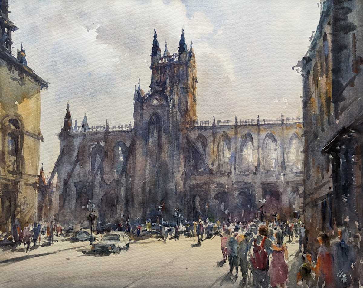 Bath in sunlight by Vicky Zhou 