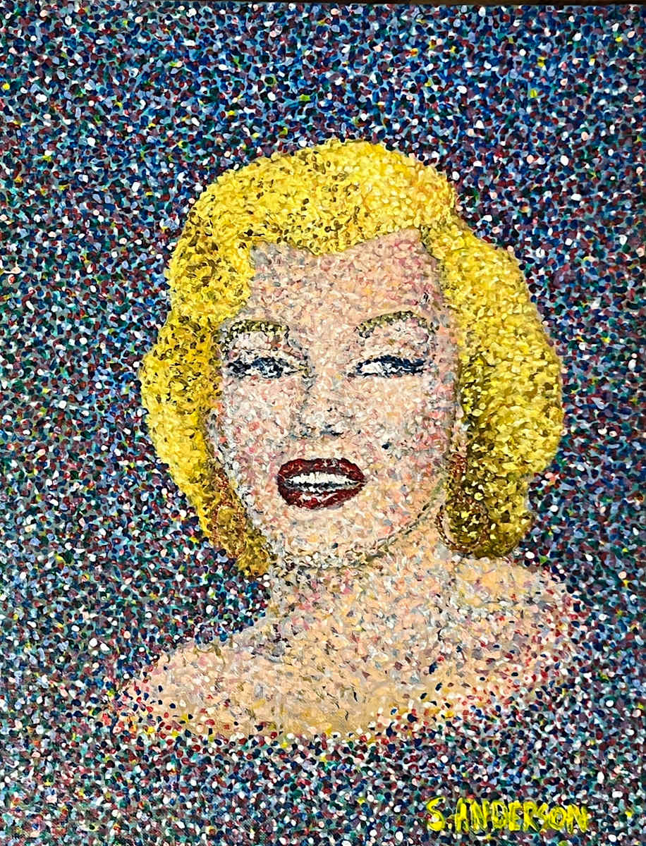 Marilyn Monroe by Sam Anderson  Image: Sam Anderson, Marilyn Monroe