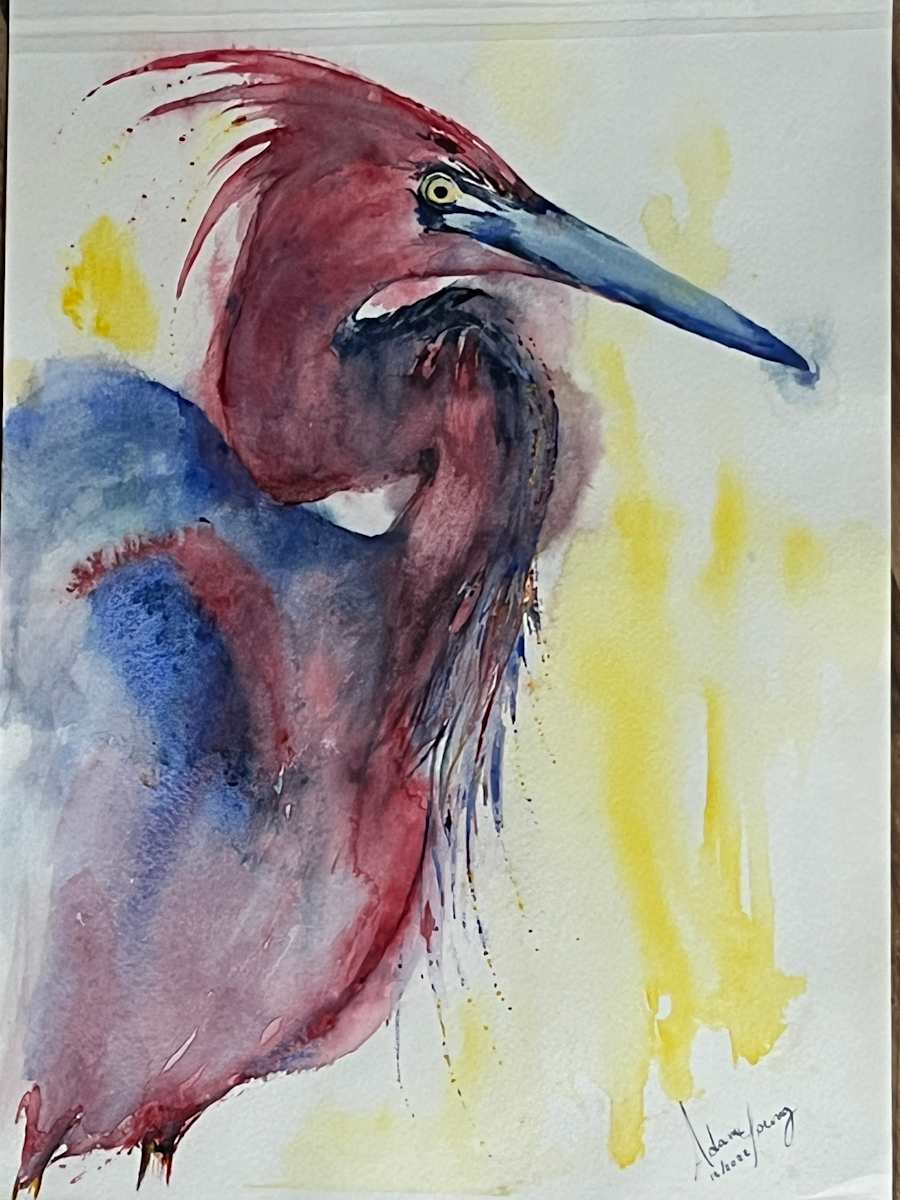 Heron by Adam Young  Image: Heron, Adam Young