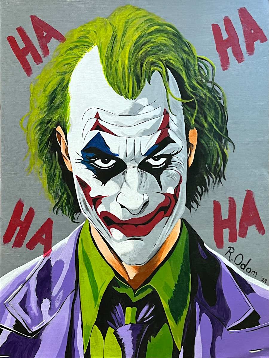 Heath's Evil Grin by Robert Odom, Image 1.