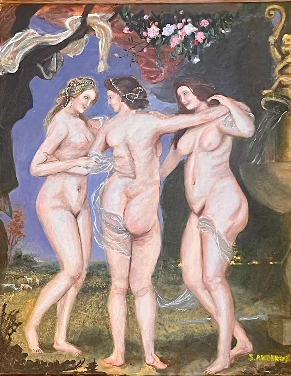 The Three Graces by Sam Anderson  Image: Sam Anderson, The Three Graces