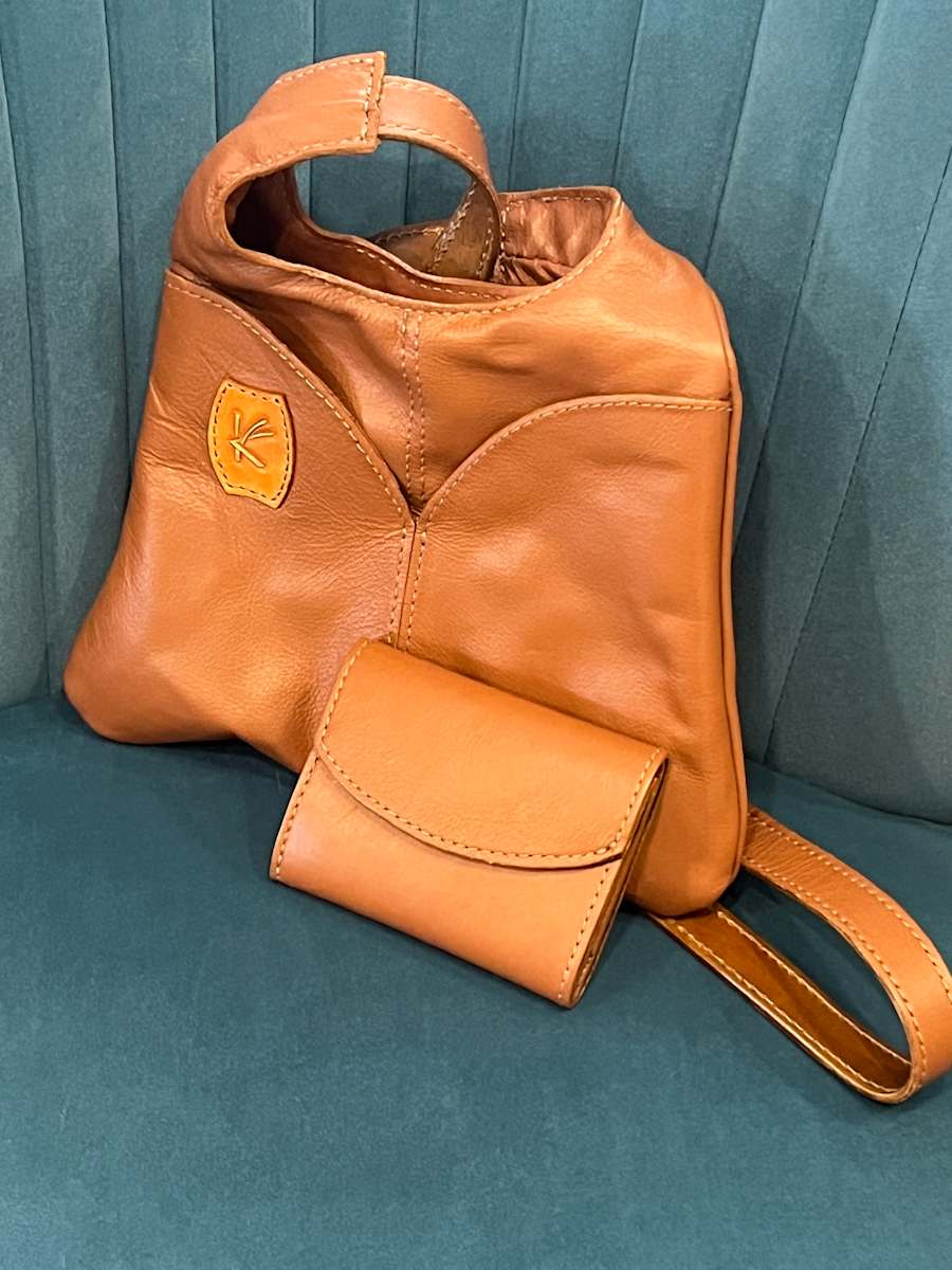 Purse and Wallet Set by Kenneth Reams  Image: Kenneth Reams Collection Purse and Wallet Set