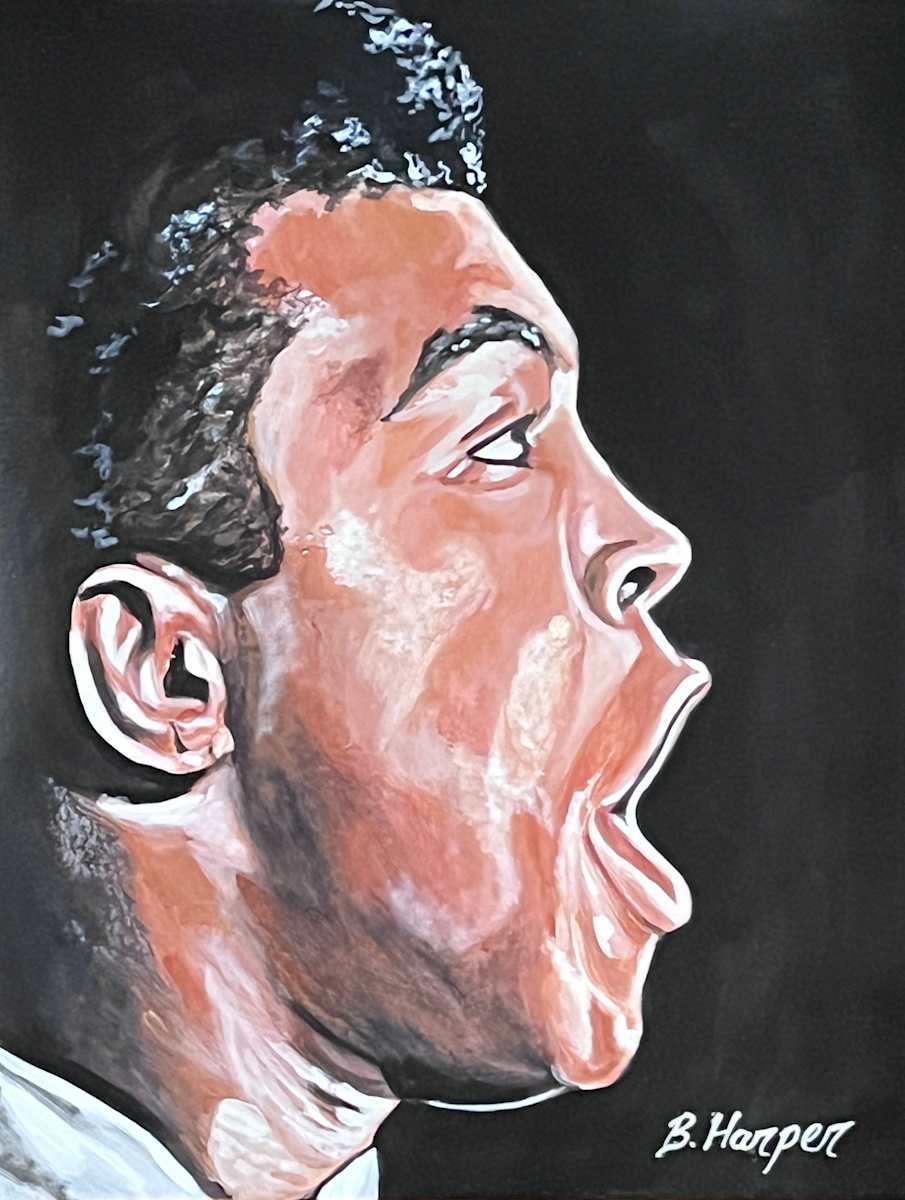 “I am the Greatest!” by Bednago Harper  Image: Bednago Harper, “I am the Greatest!”
