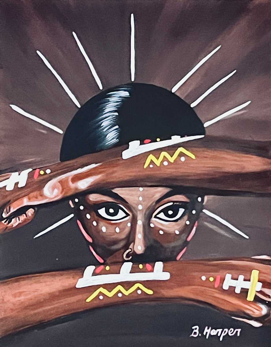 Zulu Warrior Princess II by Bednago Harper  Image: Bednago Harper, Zulu Warrior Princess II