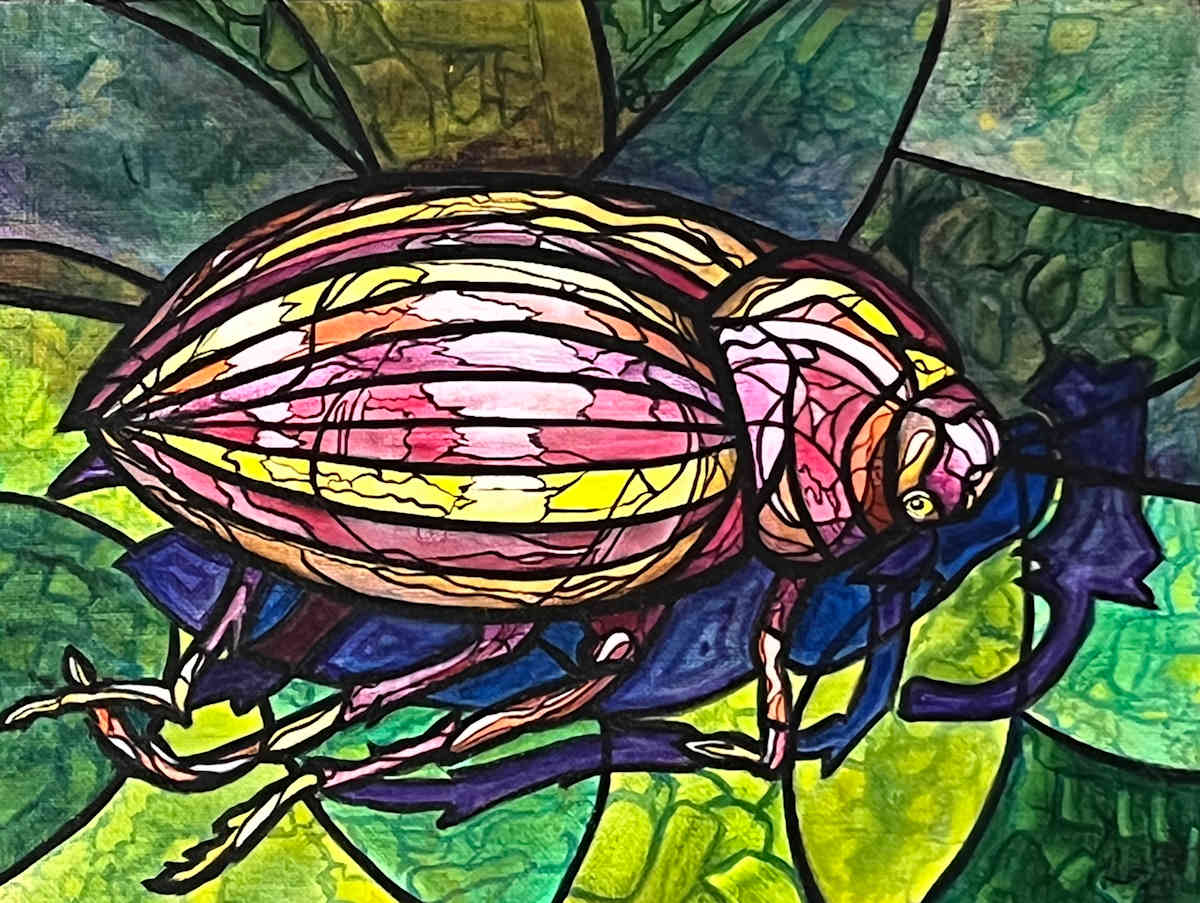 Mosaic Bug by Brian Hindson  Image: Mosaic Bug, Brian Hindson