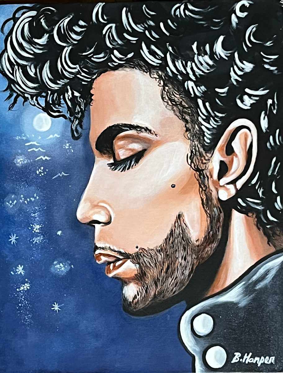 Prince RIP by Bednago Harper  Image: Bednago Harper, Prince RIP