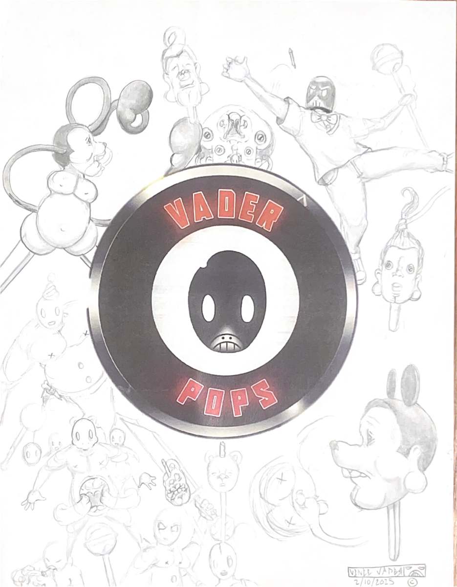 Creating Vader Pops by Vince Vader  Image: Vince Vader, Creating Vader Pops