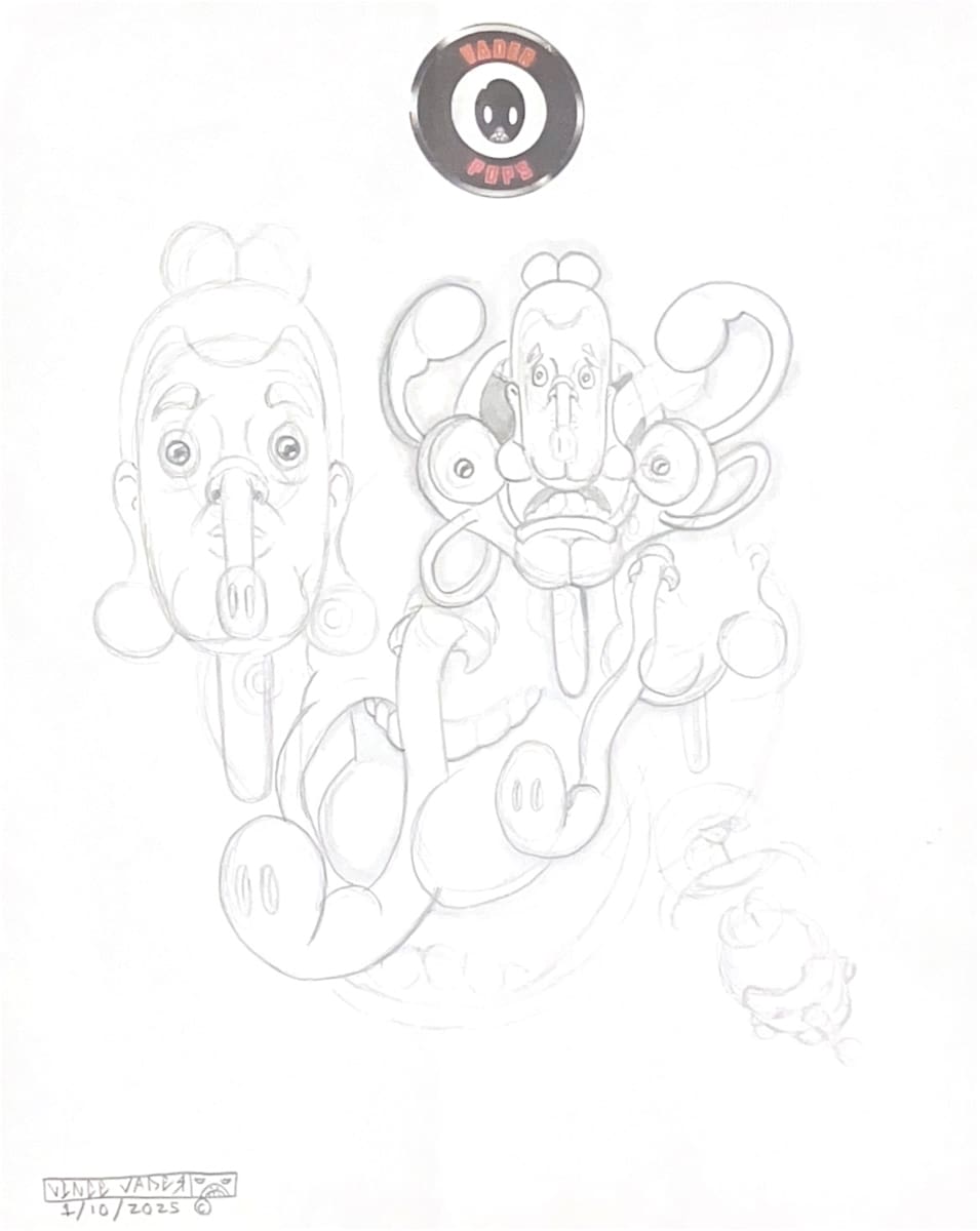 Long Nose Saggy Puppy Pop Fusion by Vince Vader  Image: Vince Vader, Long Nose Saggy Puppy Pop Fusion
