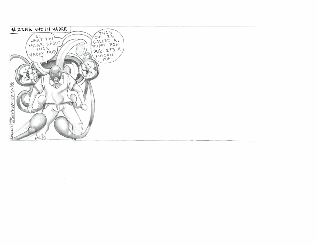 #zinewithvader 5 by Vince Vader  Image: #zinewithvader 5