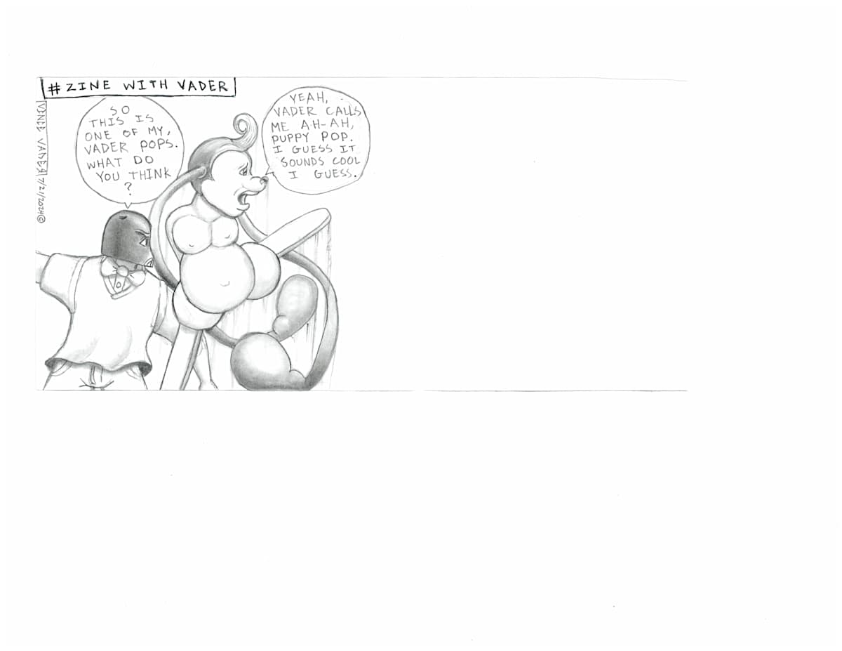 #zinewithvader 4 by Vince Vader  Image: #zinewithvader 4