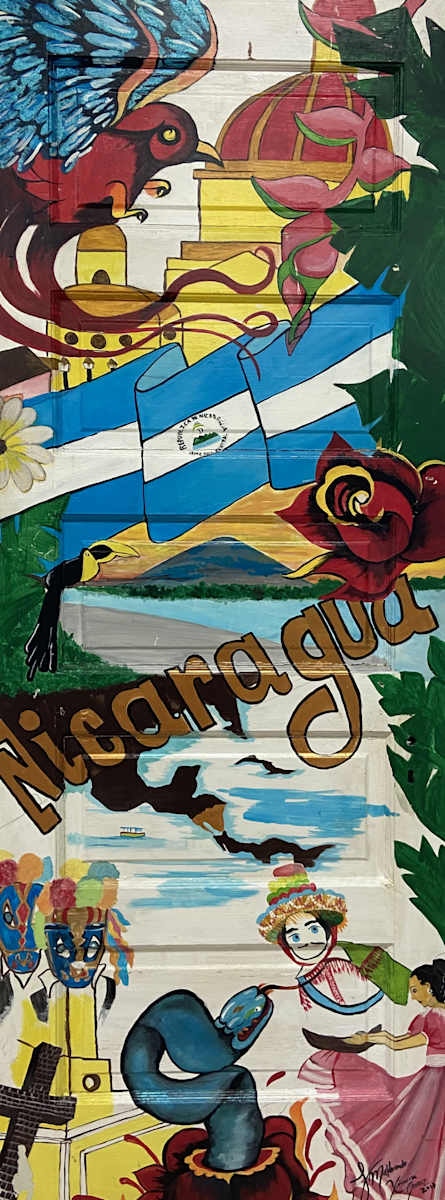 Nicaragua - Doors to Mi Barrio by Unknown Artist 