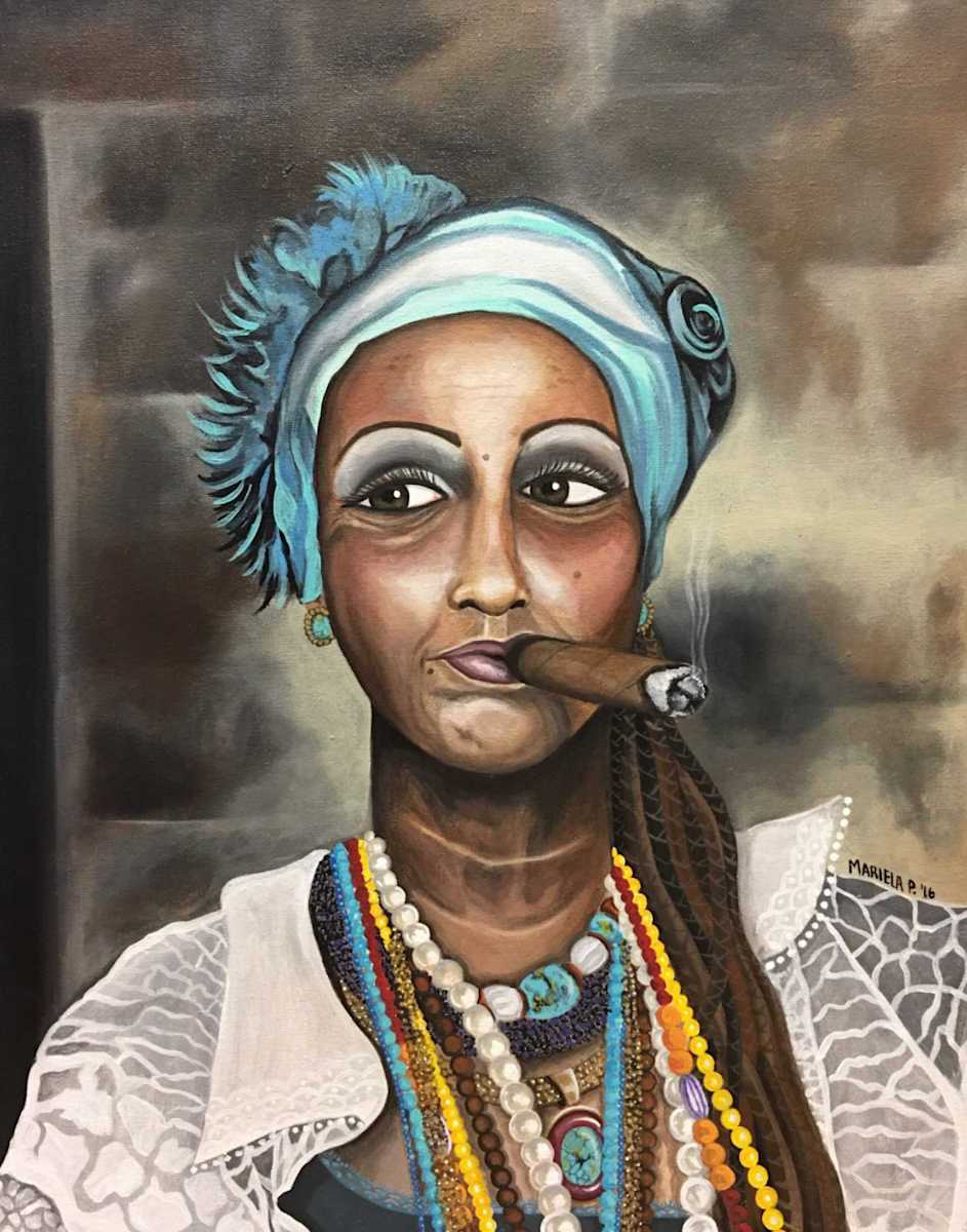 Cuban Cigar by Mariela Paz 