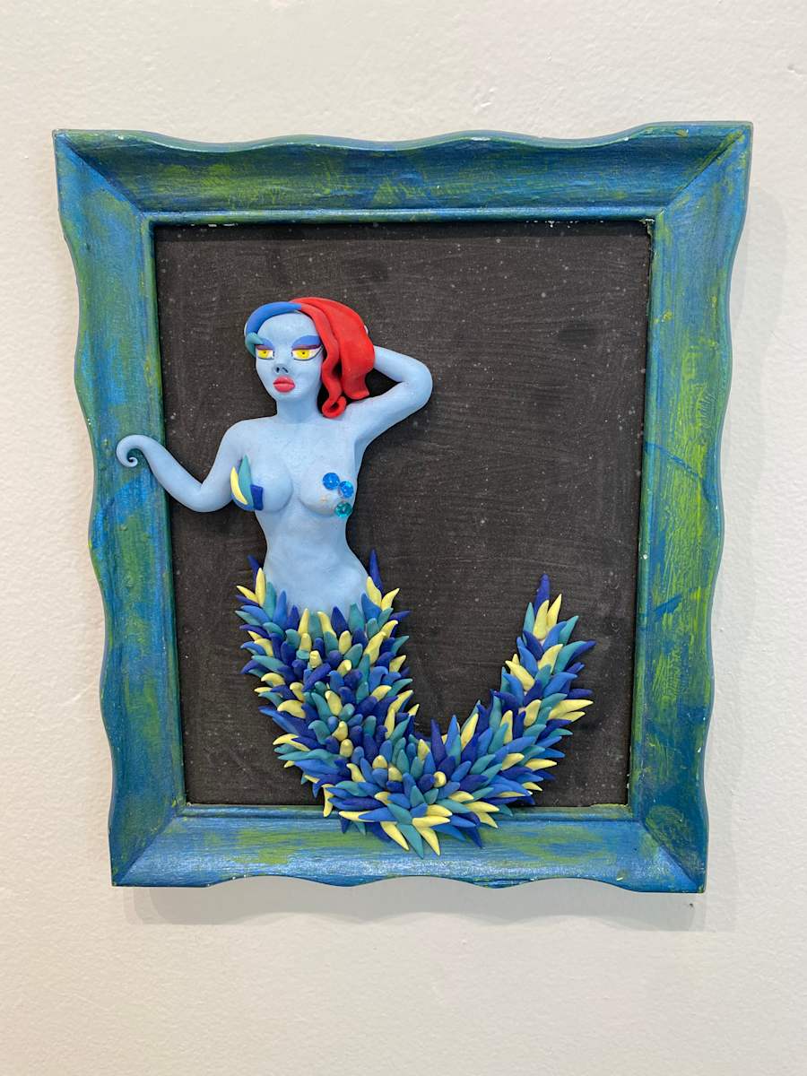 Untitled (Female Polymer Portrait #3) by Unknown Artist 