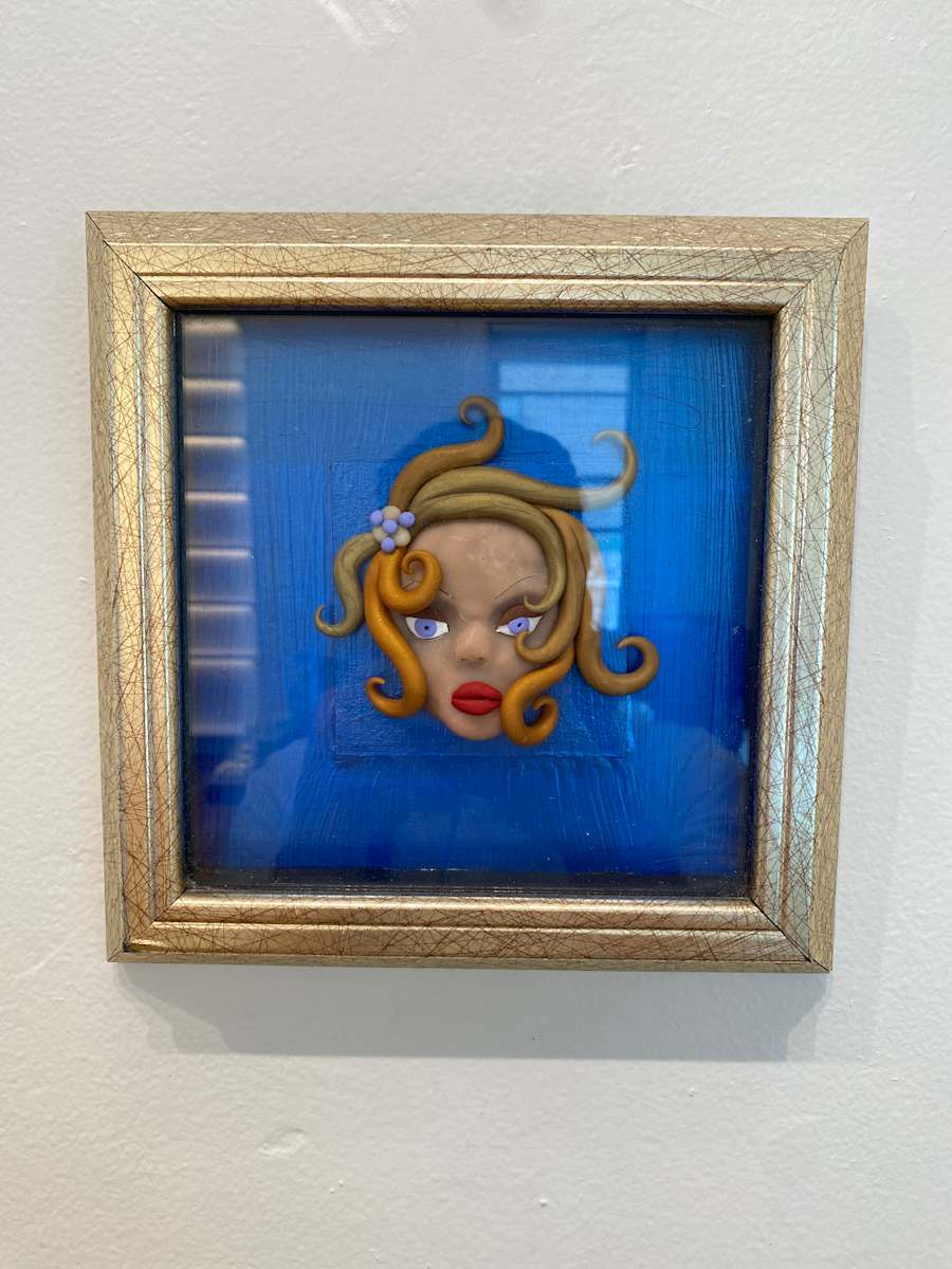 Unknown (Female Polymer Portrait #4) by Unknown Artist 