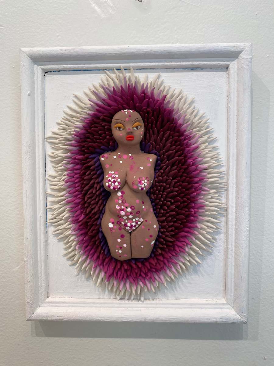 Unknown (Female Polymer Portrait #5) by Unknown Artist 