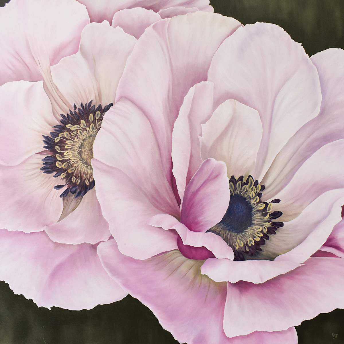 Anemone Blooms by Ann Travis, Image 1.