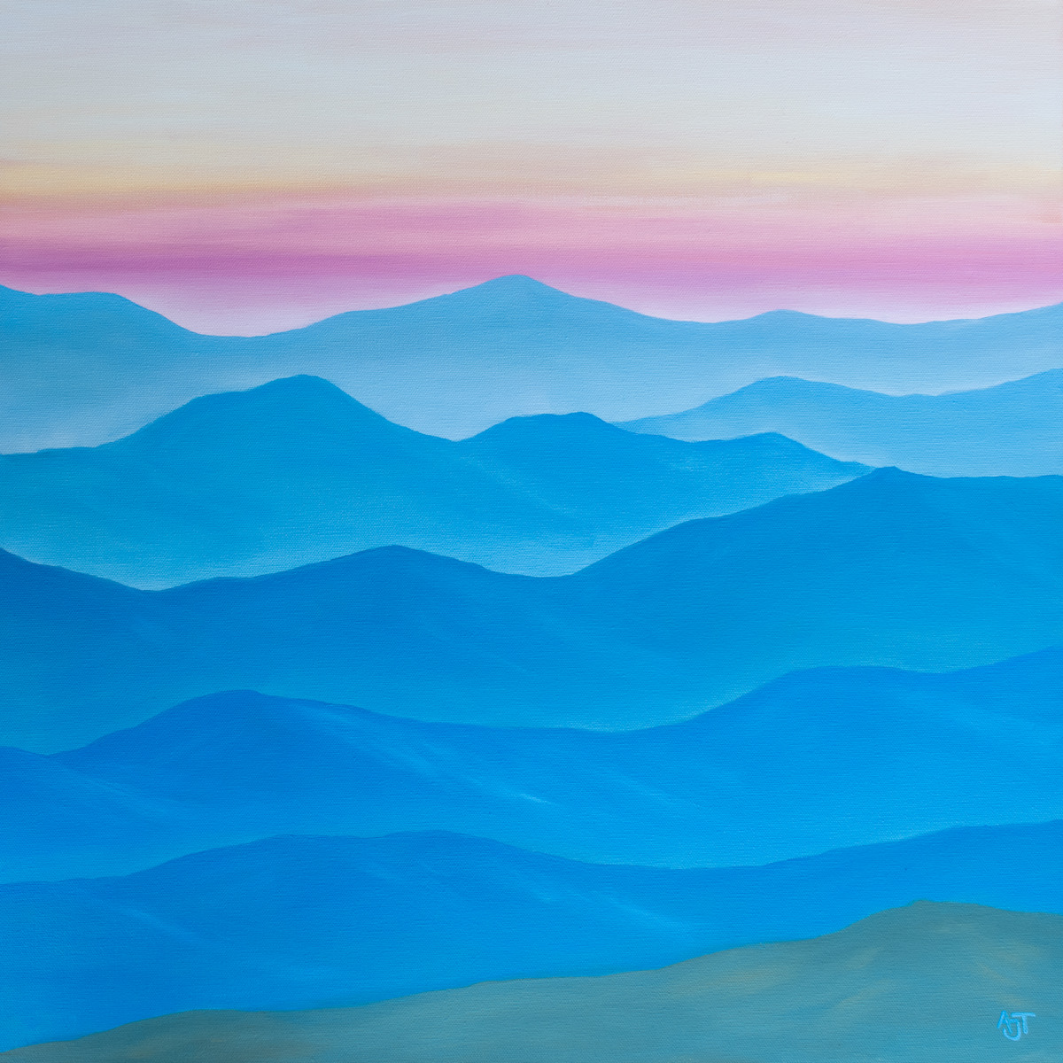 Blue Ridges by Ann Travis 