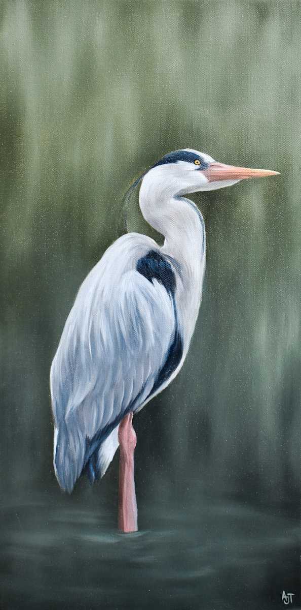 Heron by Ann Travis 