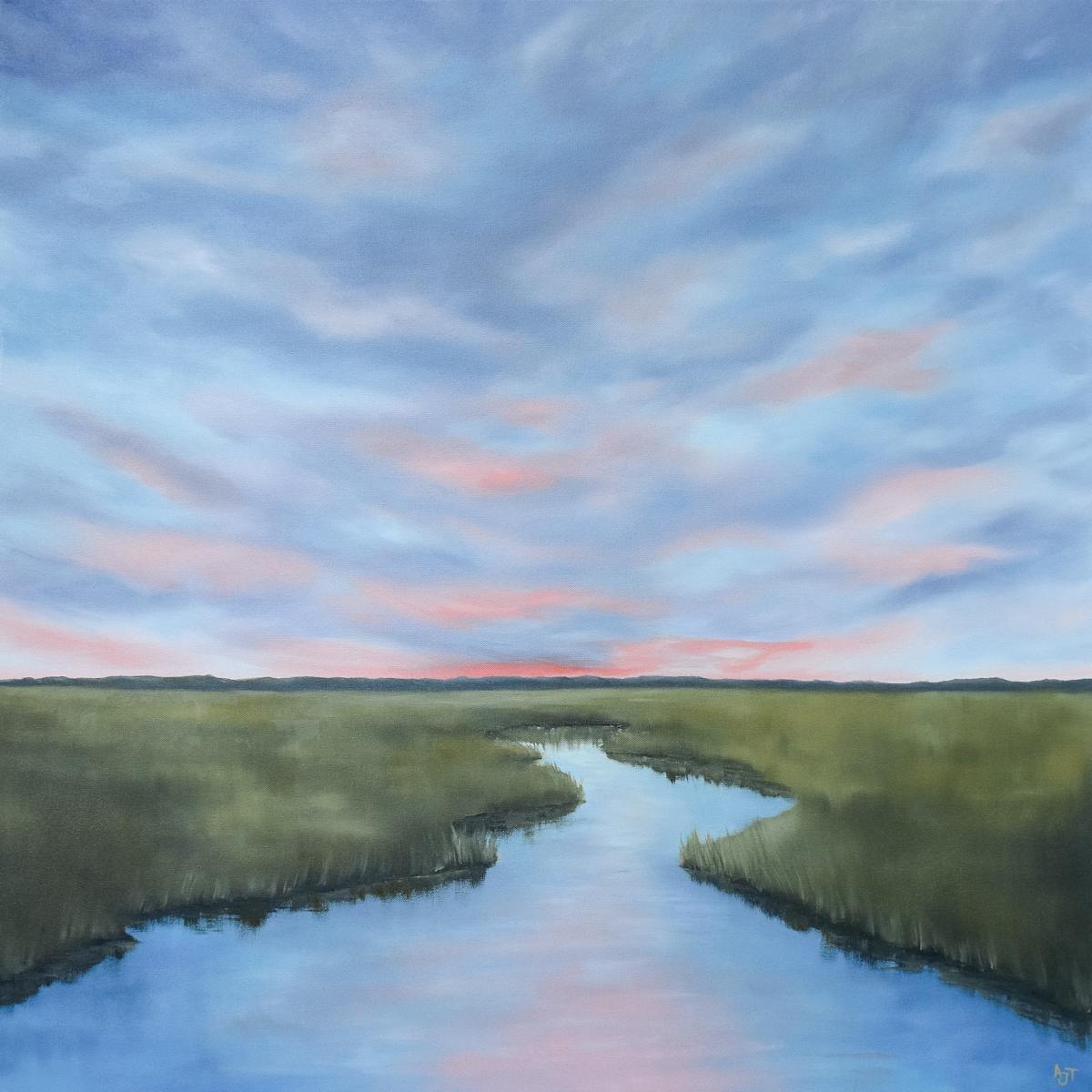 Marsh Sunset by Ann Travis 