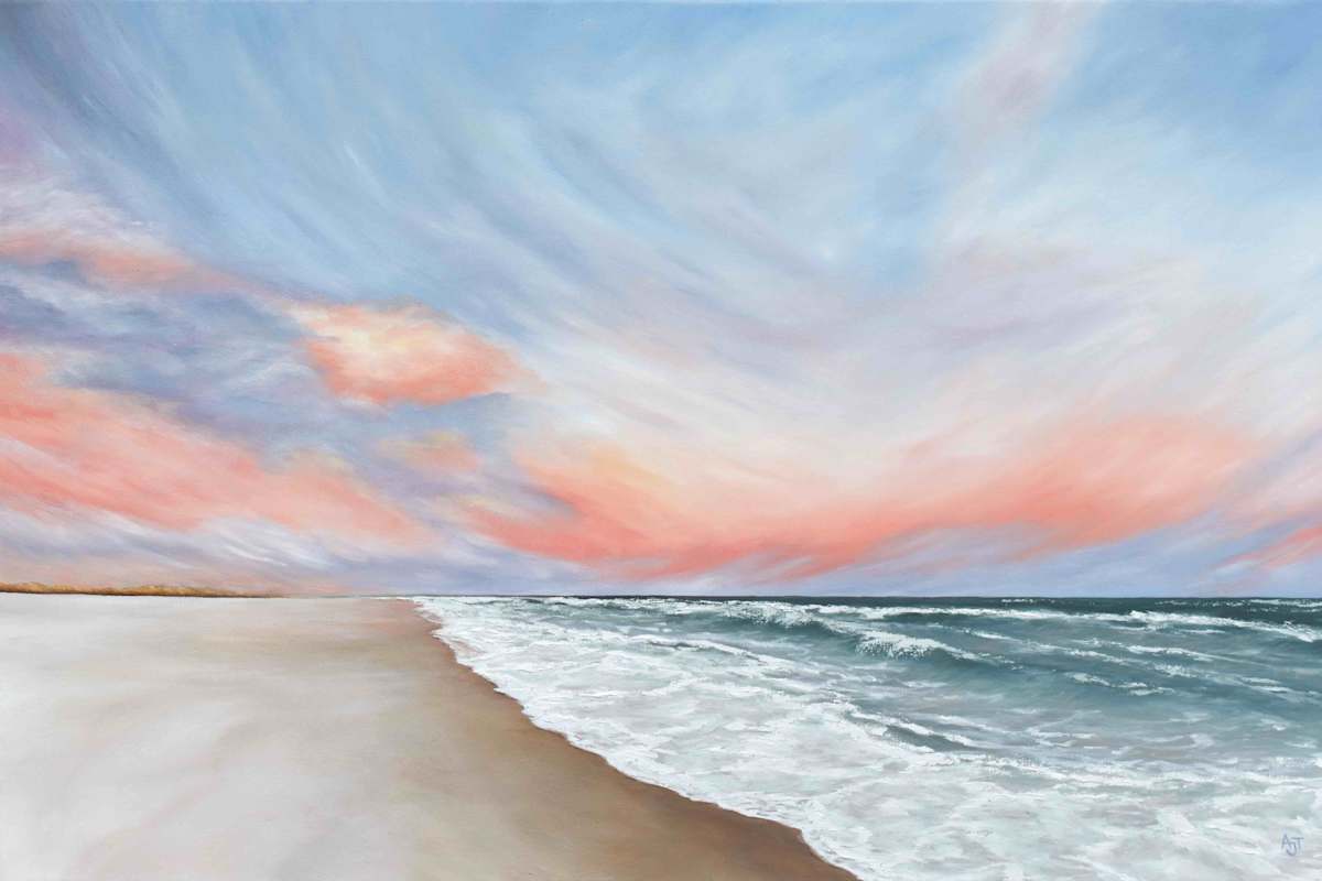 Summer Sunset by Ann Travis 