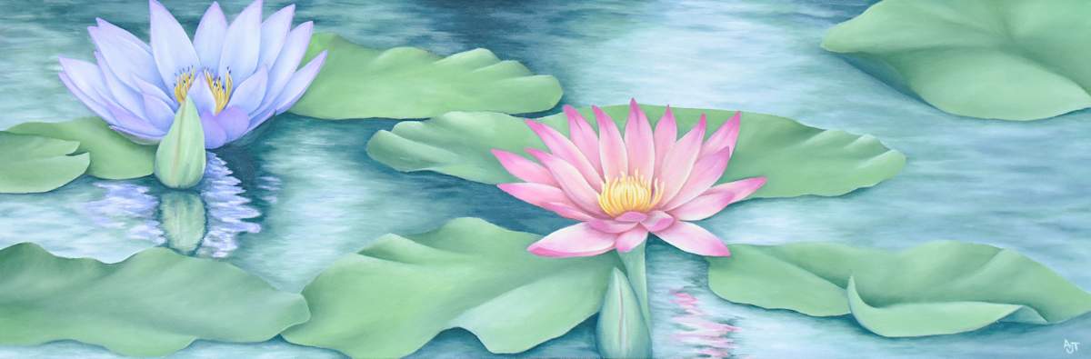 Water Lillies by Ann Travis 