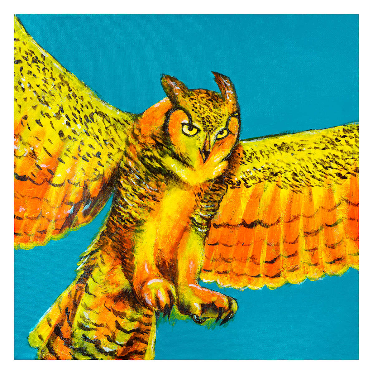 Winged Tiger by Wesley Ethyn Bowers 