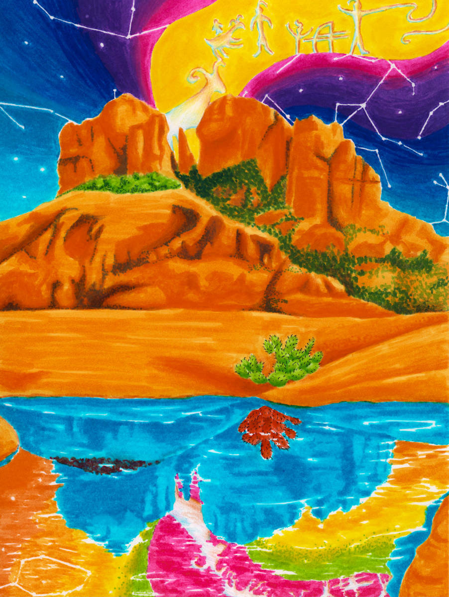 Gaia's Cathedral by Wesley Ethyn Bowers 