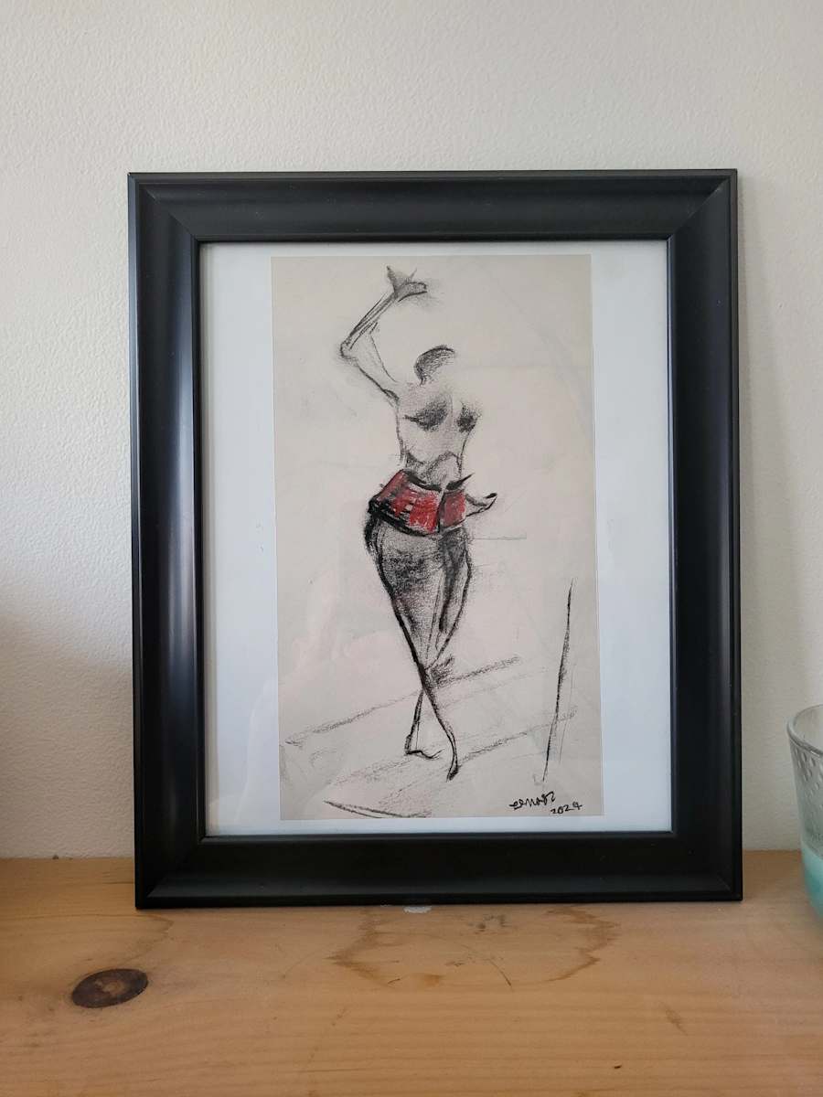 La bailarina burlesca by Tomasz Wiszniewski 