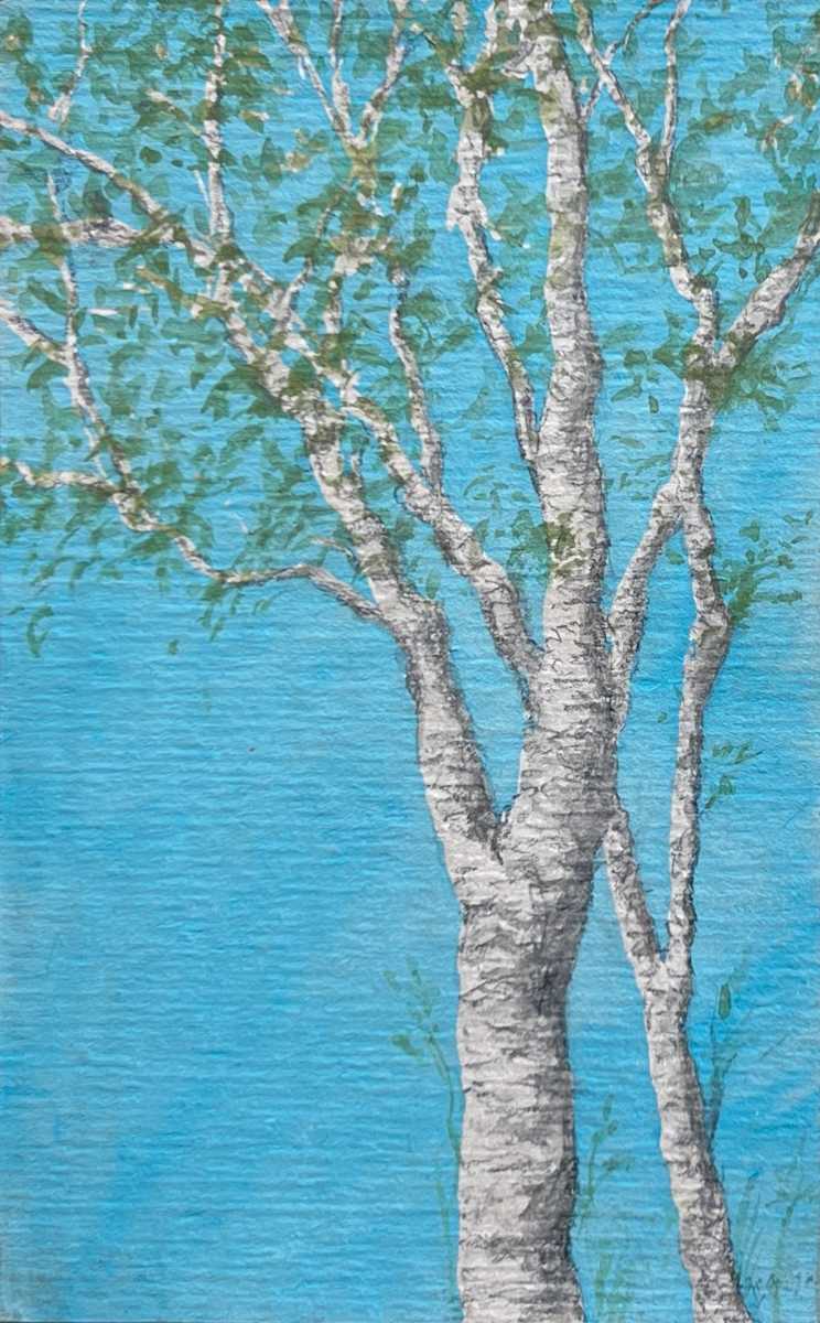 Early Spring Birches #2 by Gabrielle Senza 