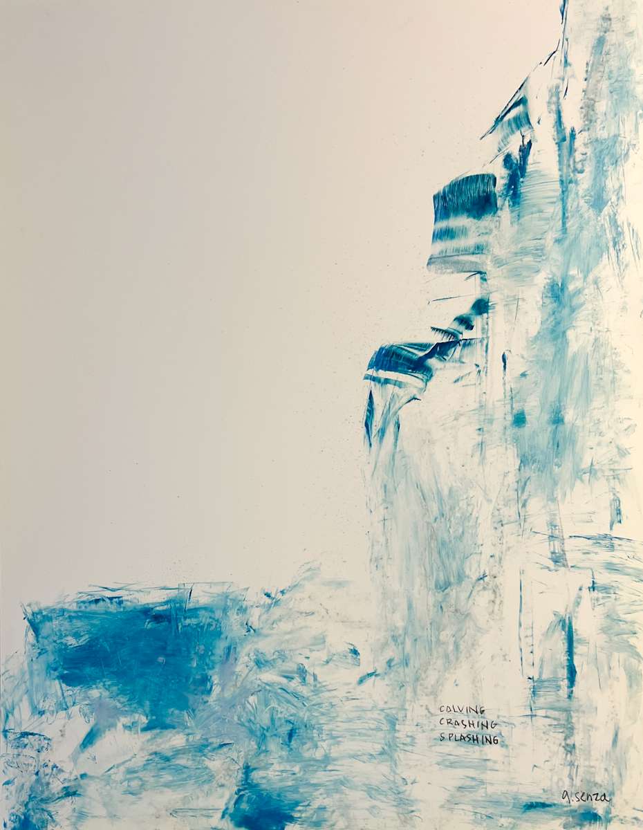 Untitled Iceberg Study (GSENZA_Water+Ice-Festival-Pieces_IMG_9525) by Gabrielle Senza 