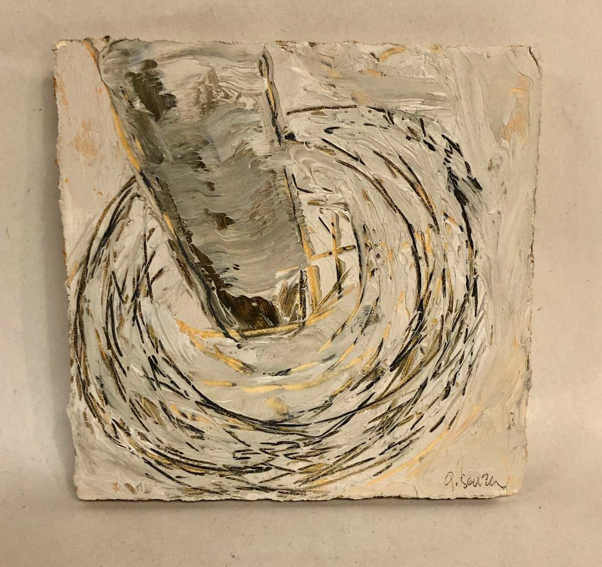 Untitled Dialogue (Spin) by Gabrielle Senza 