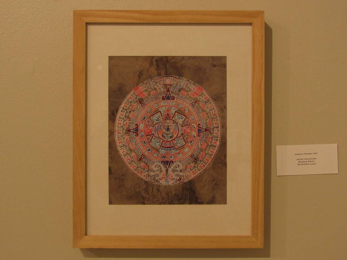 Aztec Calendar, Image 1.