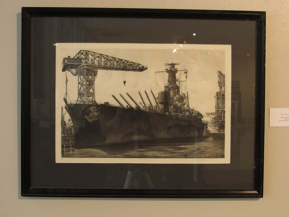 Battleship by John Taylor Arms, Image 1.