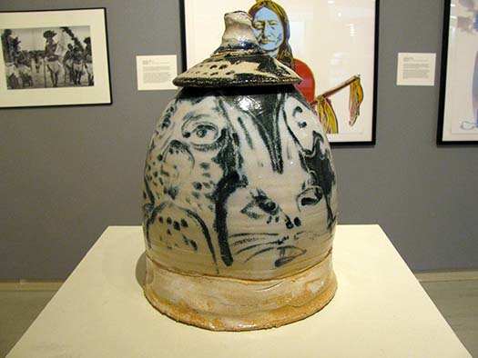 Lidded Vessel by Ron Meyers, Image 1.