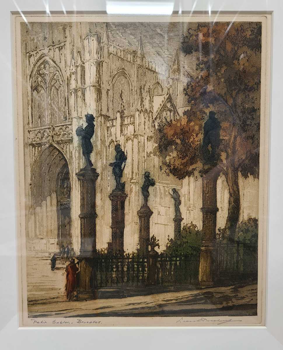 Petit Sablon, Bruxelles by Leon Pescheret, Image 1.
