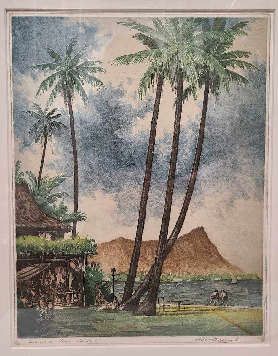 Diamond Head, Honolulu by Leon Pescheret, Image 1.