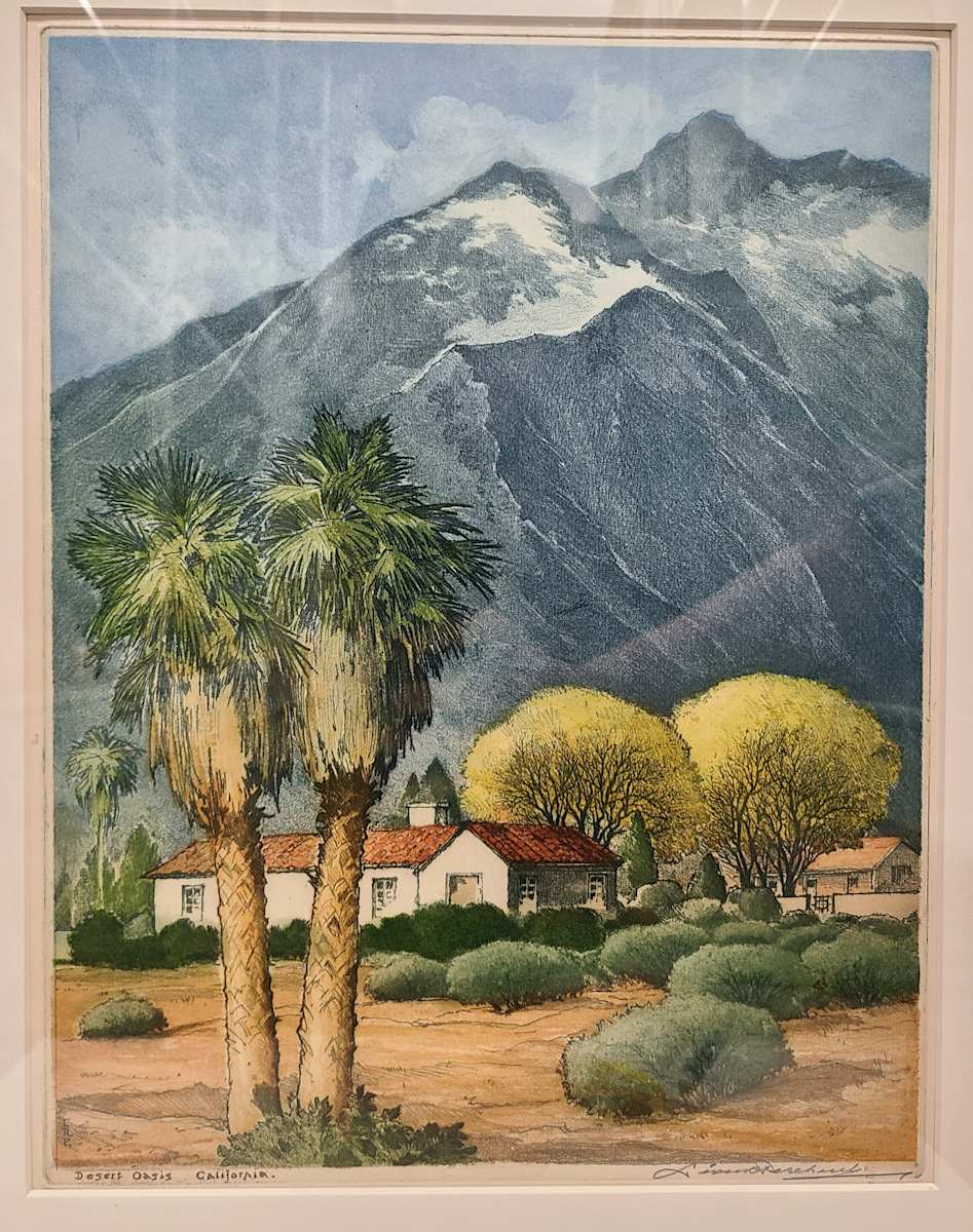 Desert Oasis, California by Leon Pescheret, Image 1.