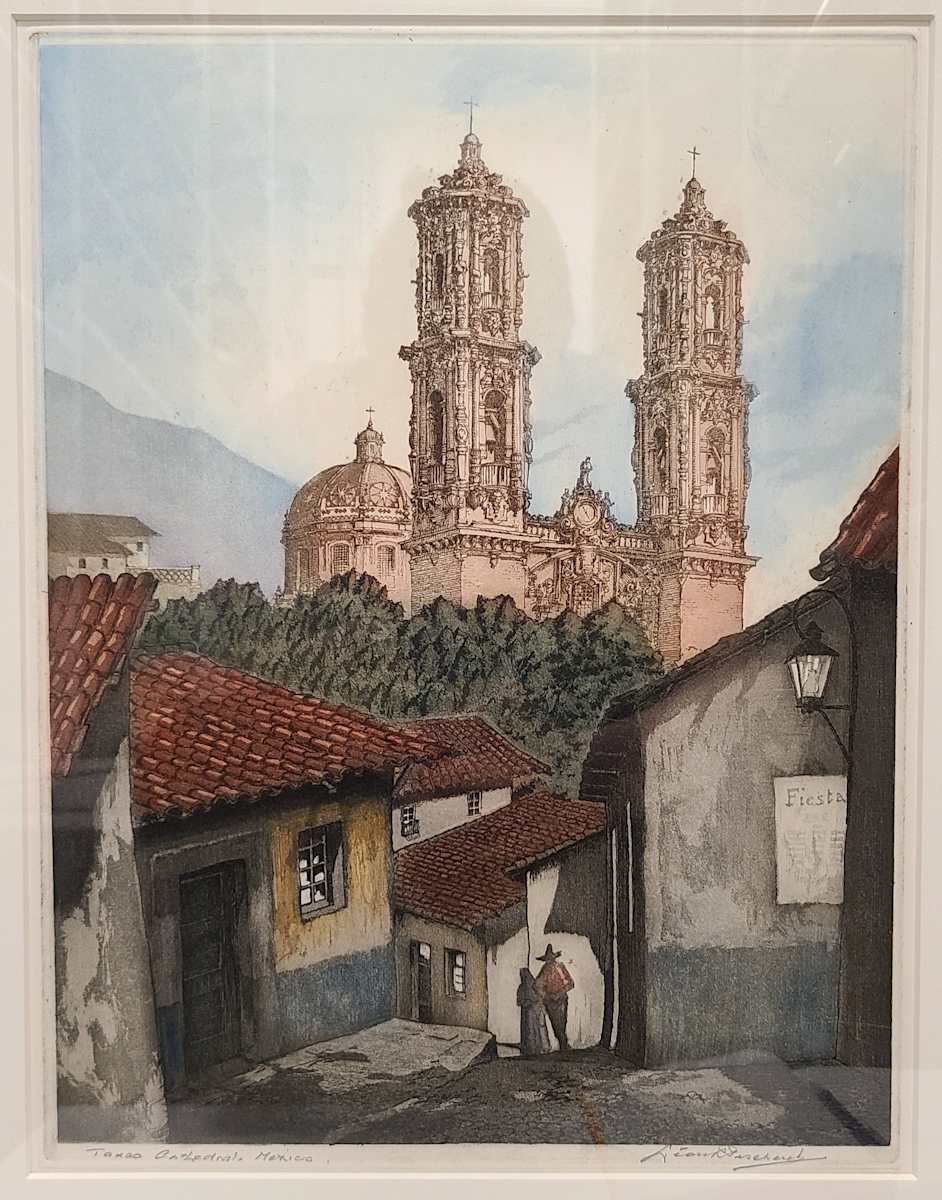 Taxco Cathedral, Mexico by Leon Pescheret, Image 1.