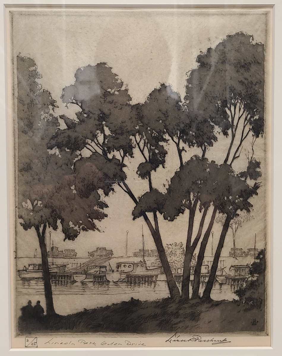 Lincoln Park Outer Drive by Leon Pescheret, Image 1.